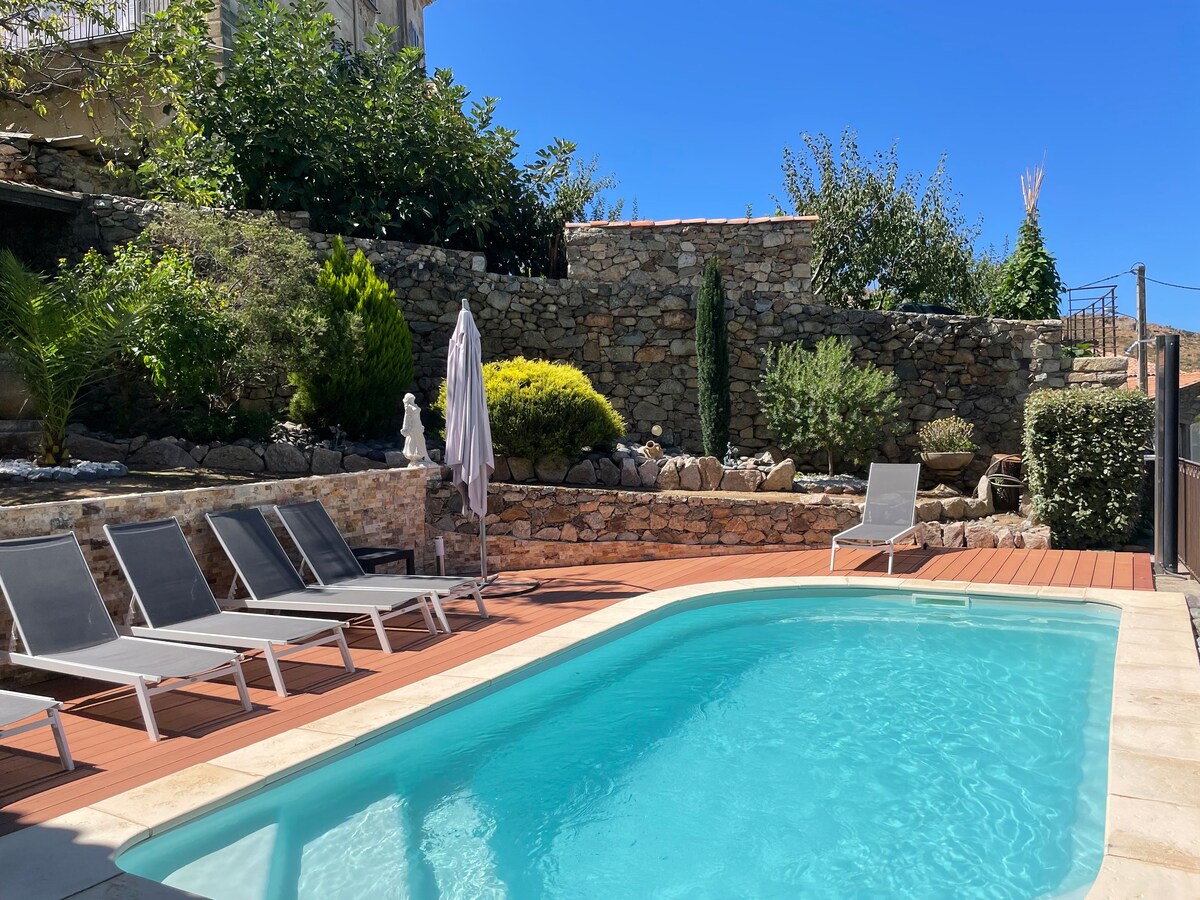 Casa Leca de caractère 4 **** piscine chauffée