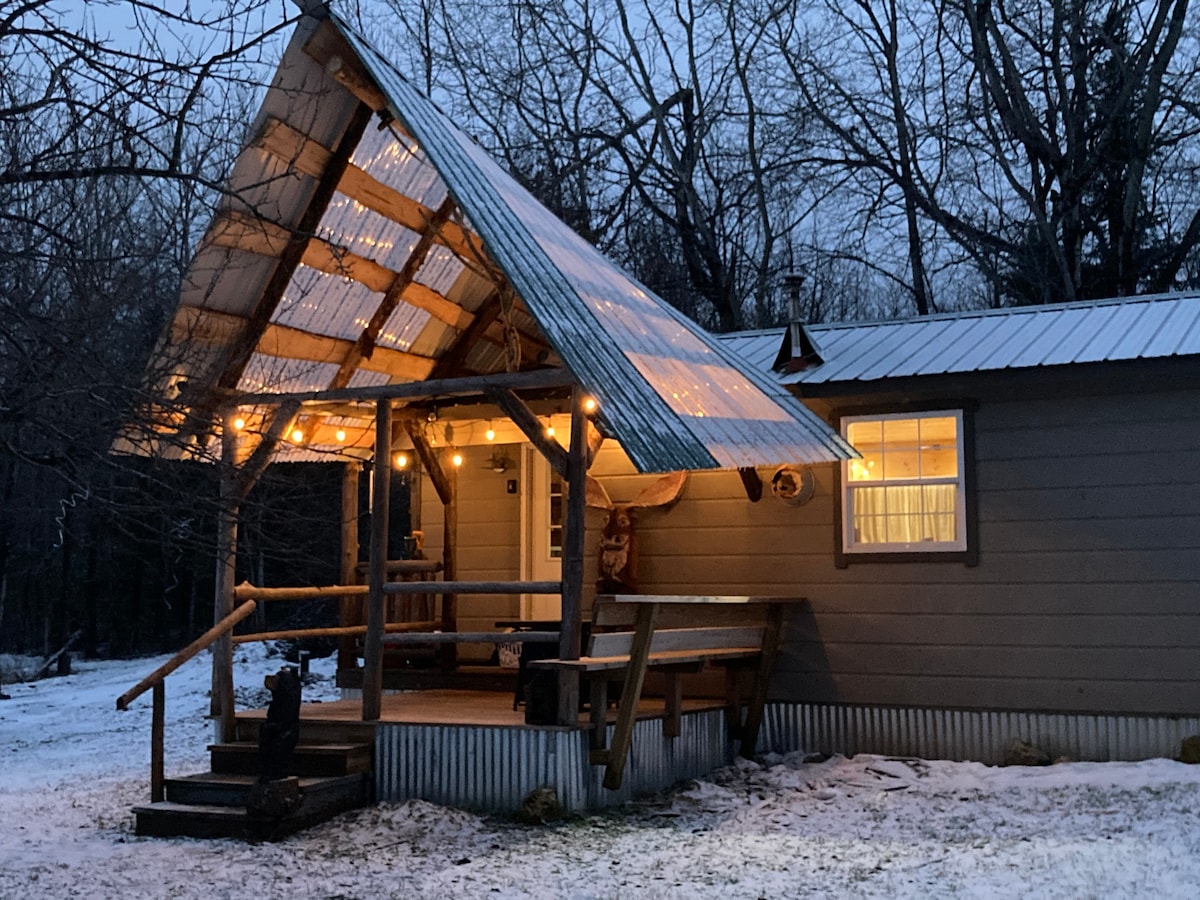 The Wiley Moose Cabin