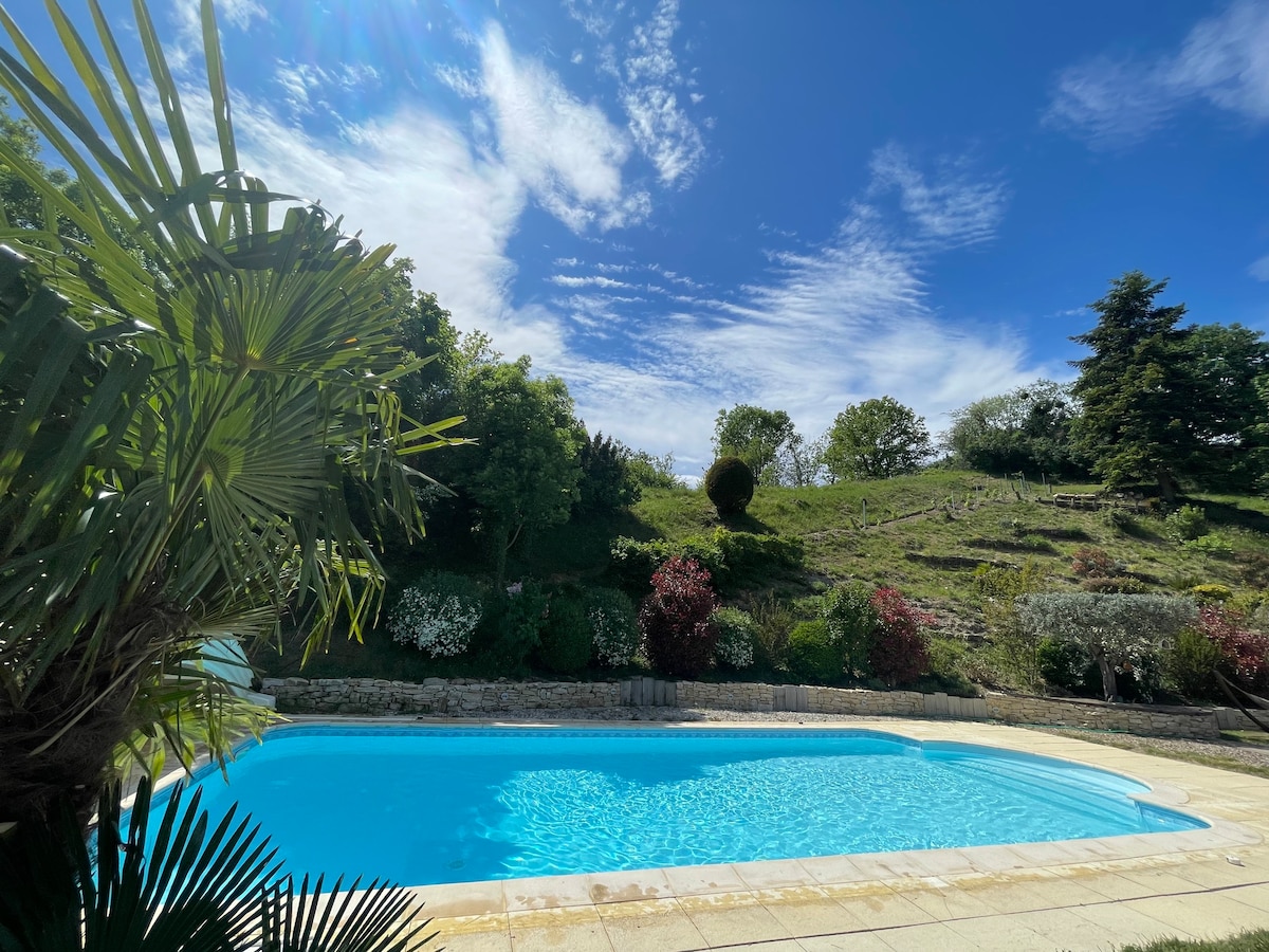 Maison familiale avec piscine idéale vacances