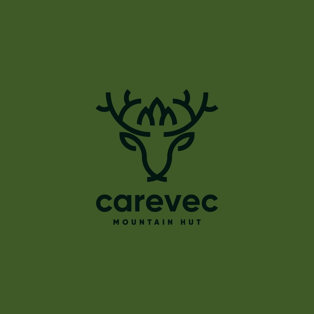 Carevec山茅屋