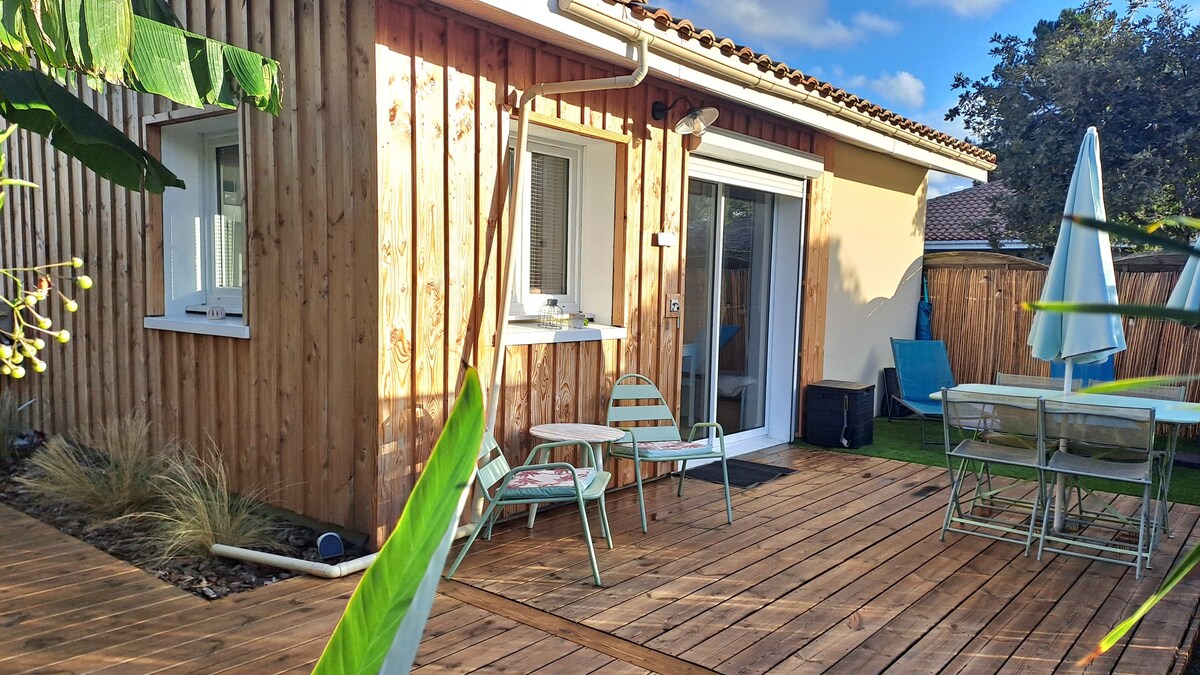 Bassin d'Arcachon, Cabane 17, côté jardin, Audenge