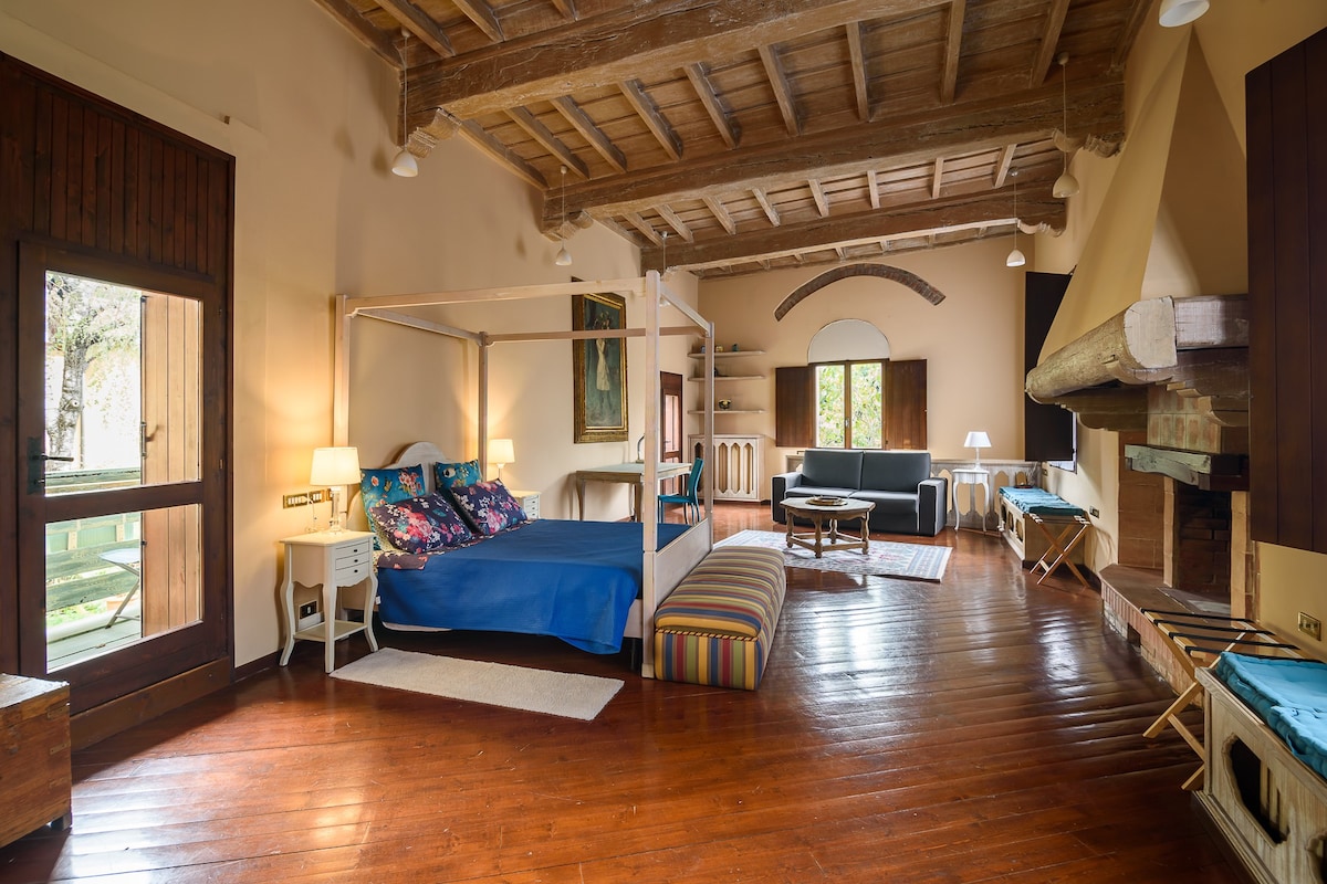 蒙特纳特城堡（ Castello di Montonate ）。单卧室公寓。