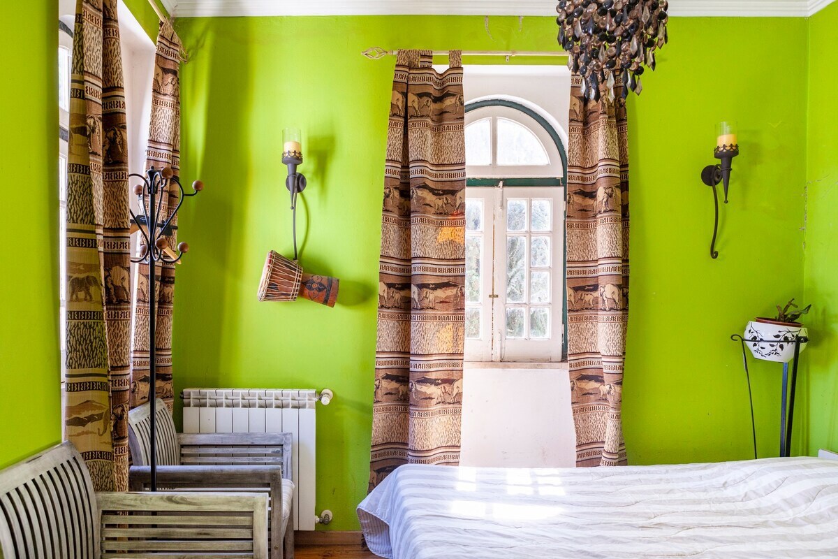 B&B绿色客房风格非洲风格