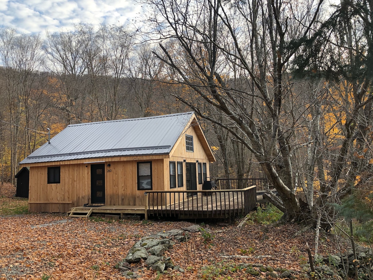 私人卡茨基尔小屋（可欣赏美景）