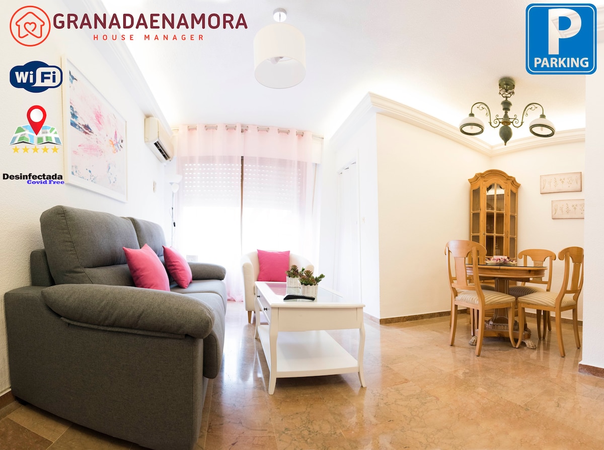 Granada Enamora 3 - Centro -Parking Privado免费