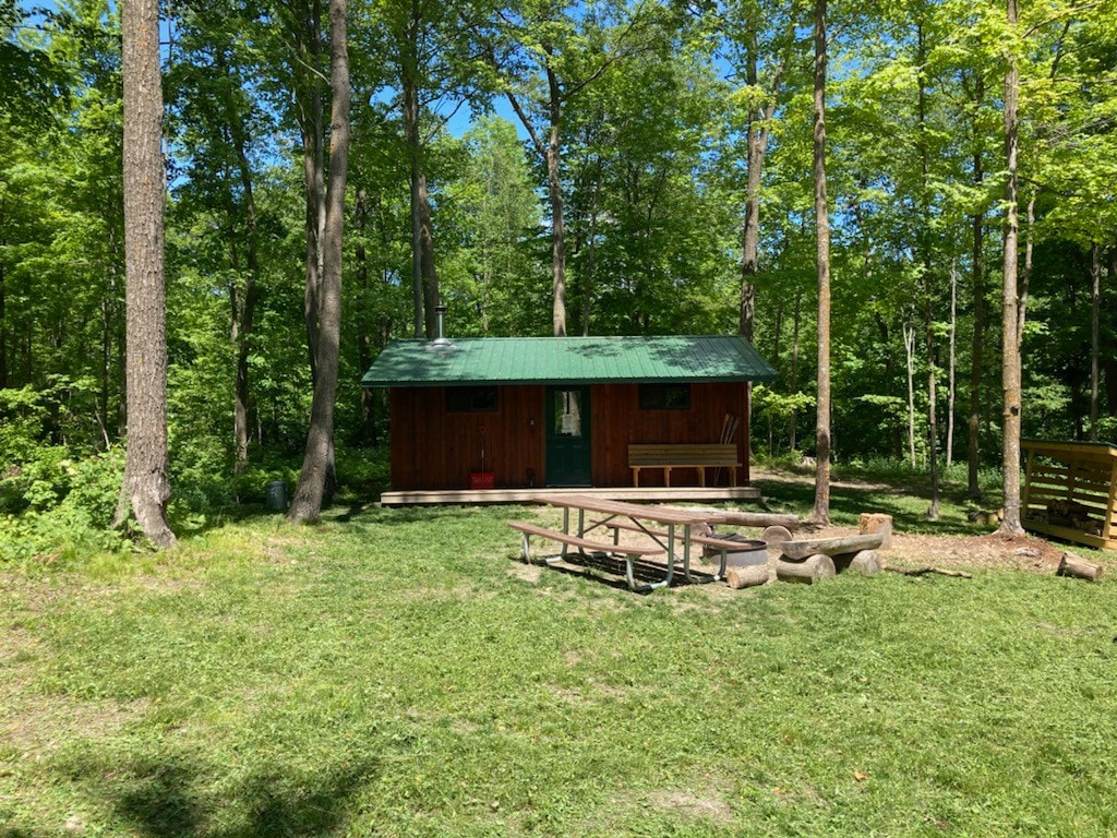 Unique Camper Cabin in the Burnett County Forest