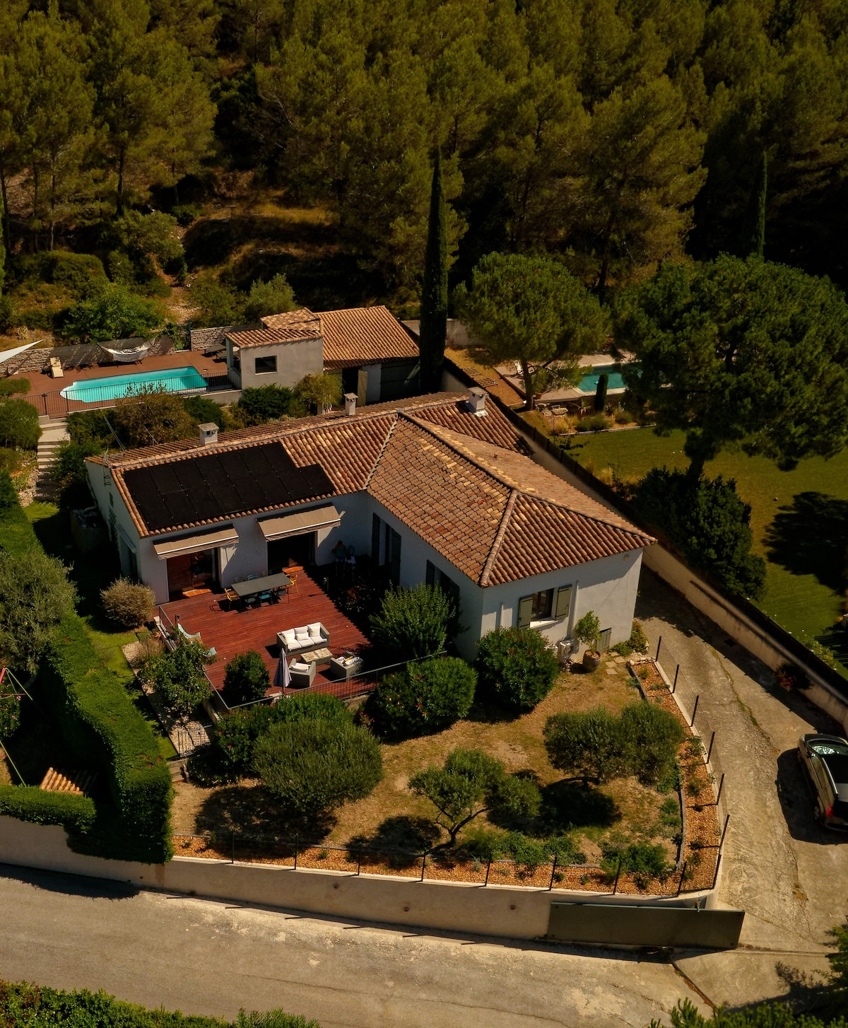 Beautiful house in a peaceful garden