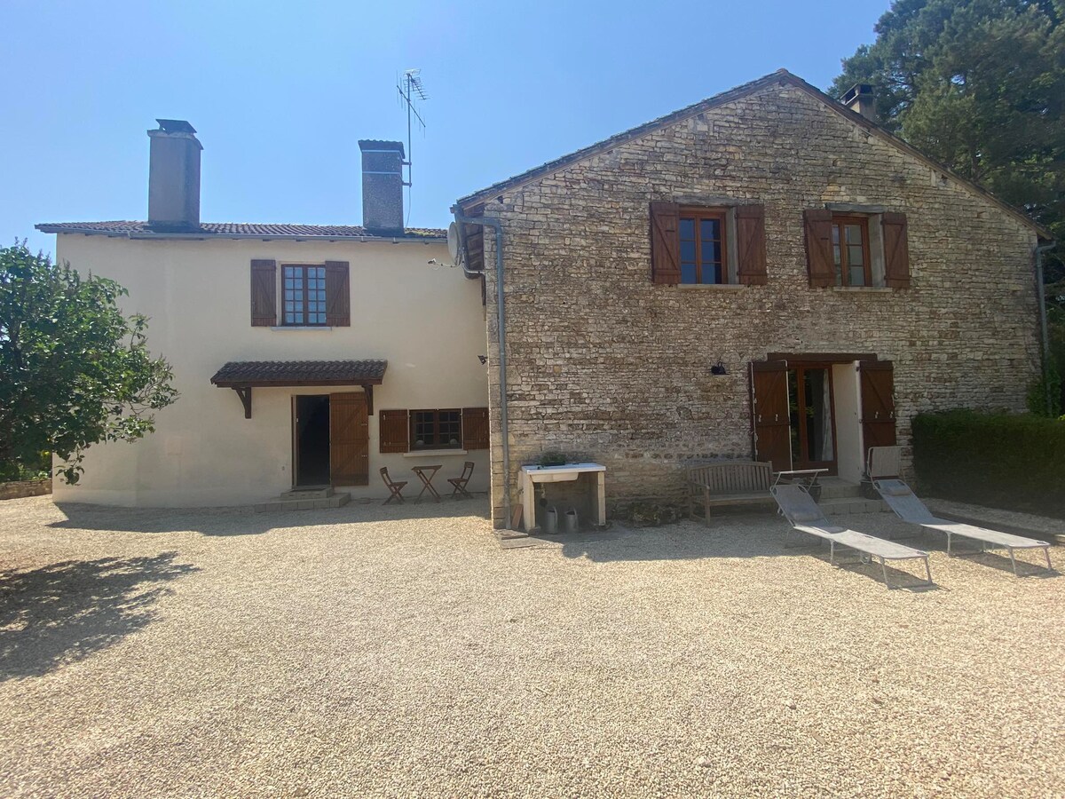 Spacious, pet-friendly gite in pretty village