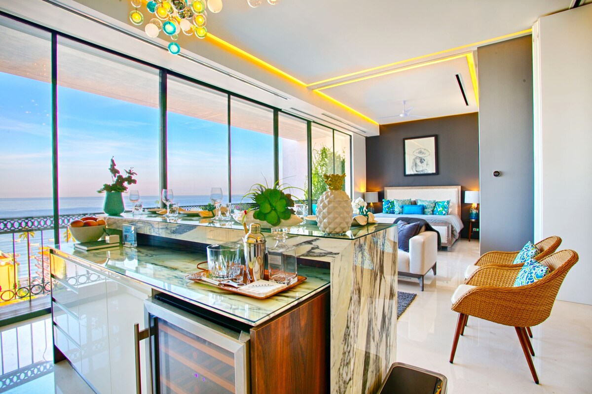 壮观的顶层公寓❤浪漫区⚡海景