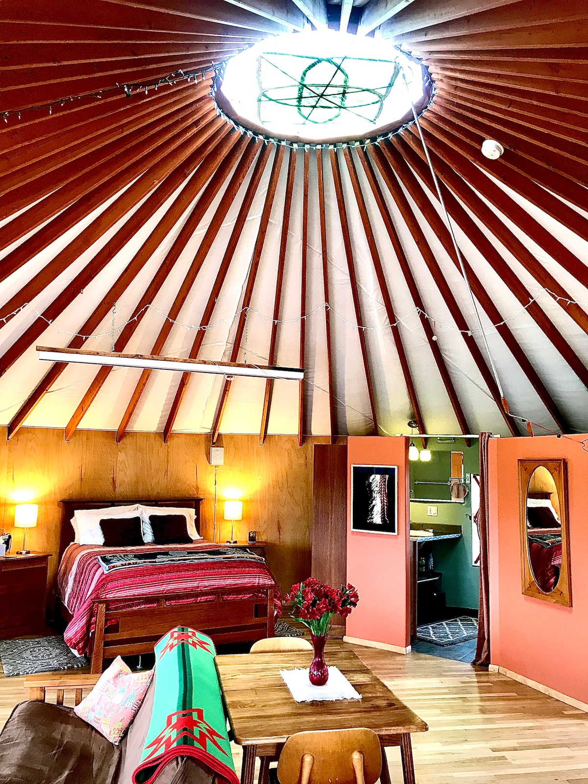 Spirit Yurt at Flying Trees