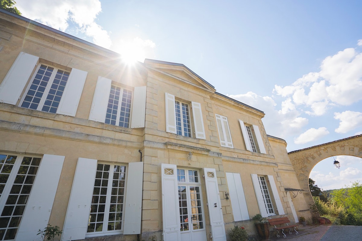 Château Lamothe de Haux, Bordeaux Vineyard.