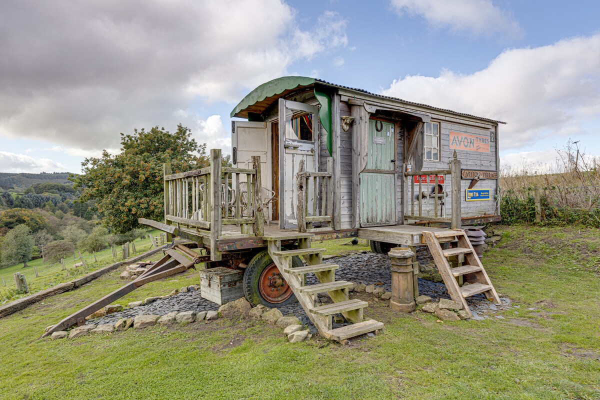 Dalby Glamping Wagon at Bickley Rigg Farm 2