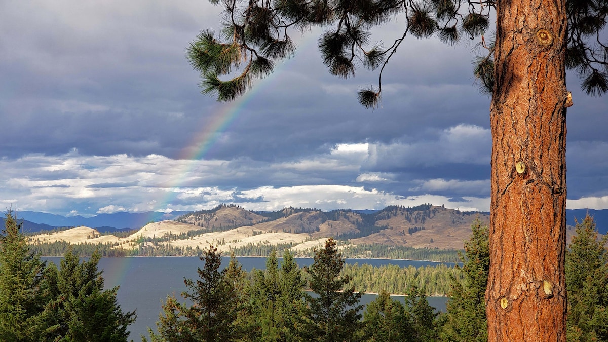 豪华小屋： Flathead Lake & Wild Horse Island