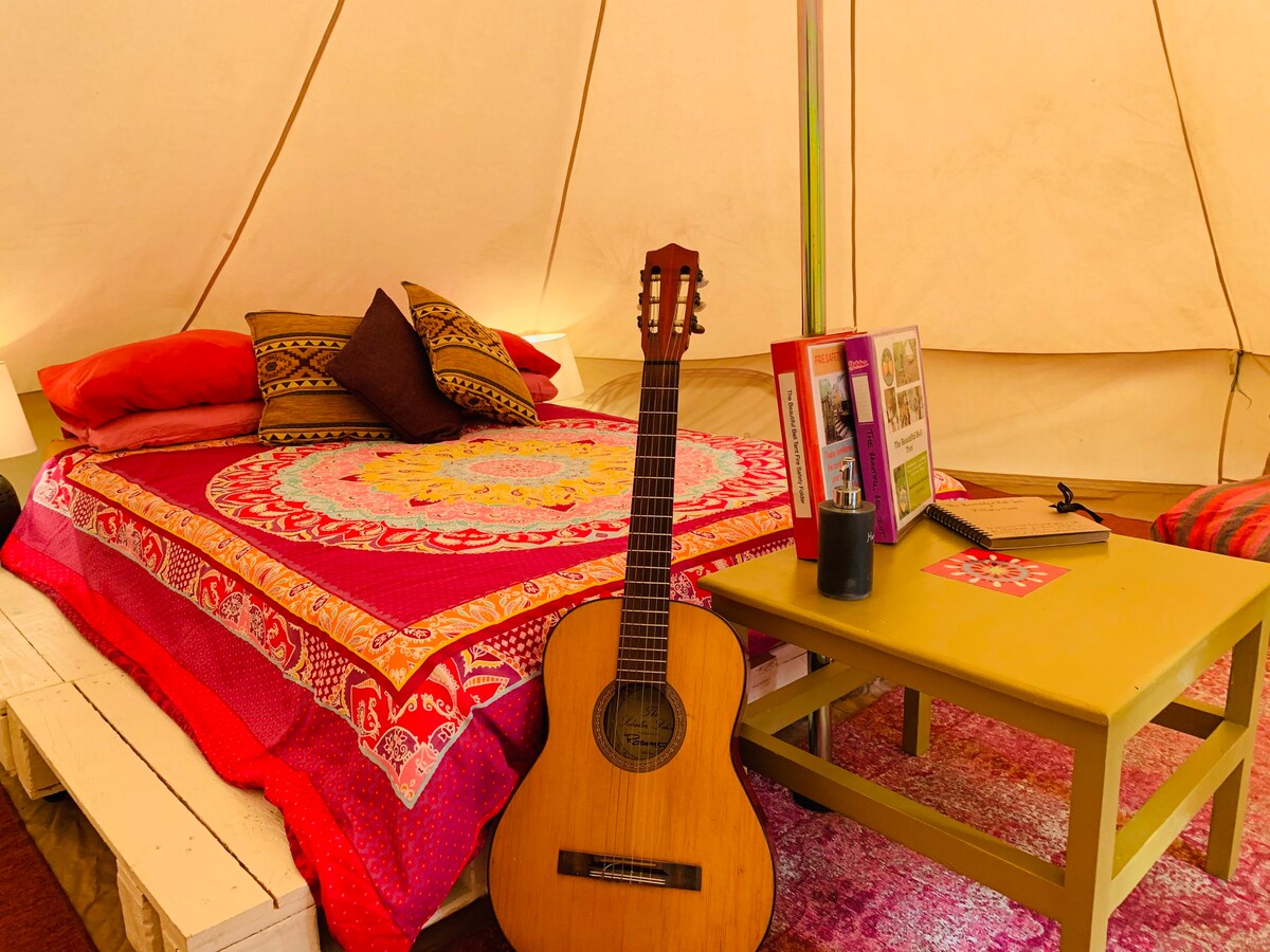 The Beautiful Boho Bell Tent