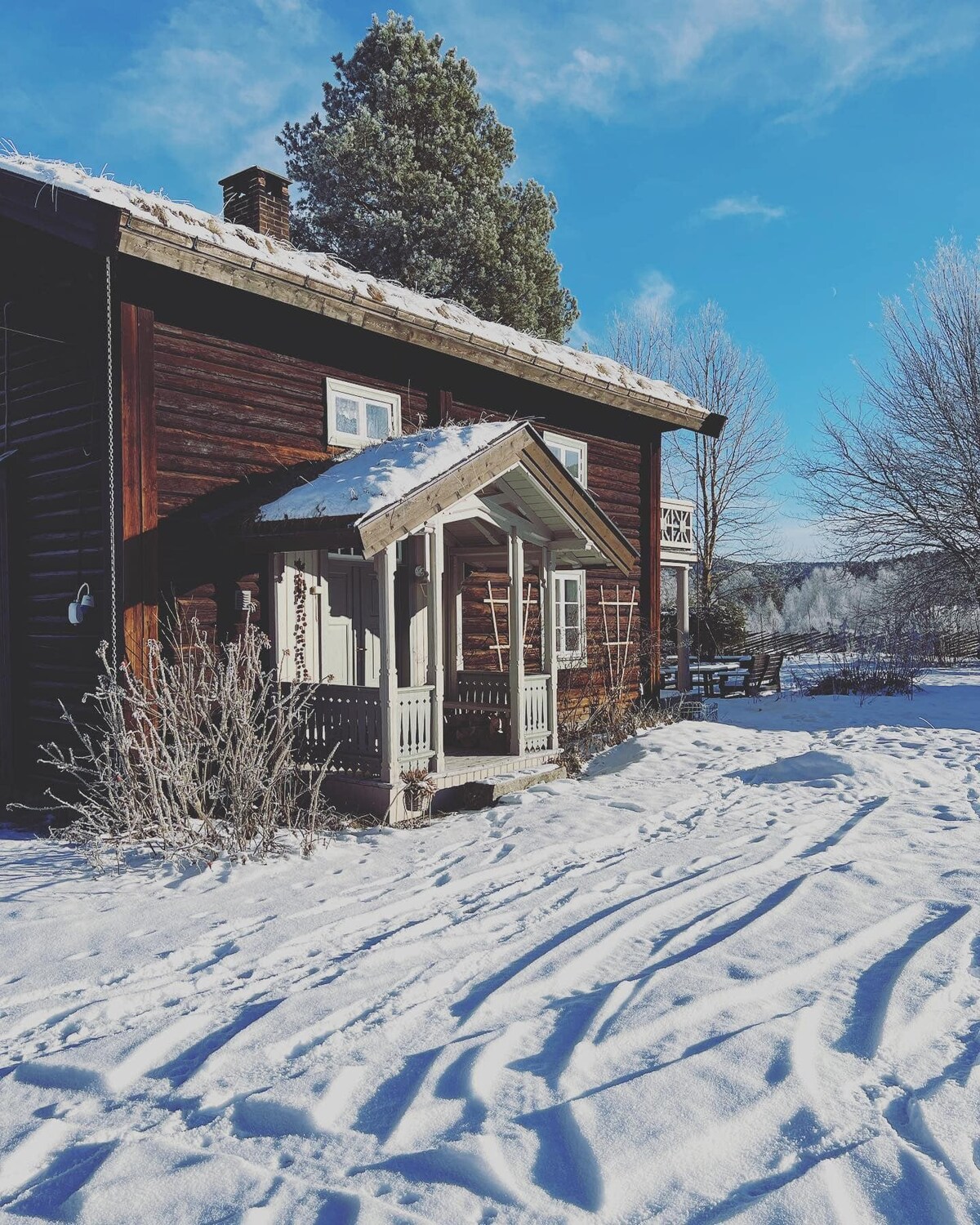 位于历史悠久的农场Sigdal/Blaafarveværket的房源