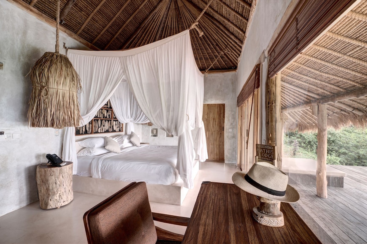 Lodge 5 * -巴厘岛家庭旅馆的迷人景色