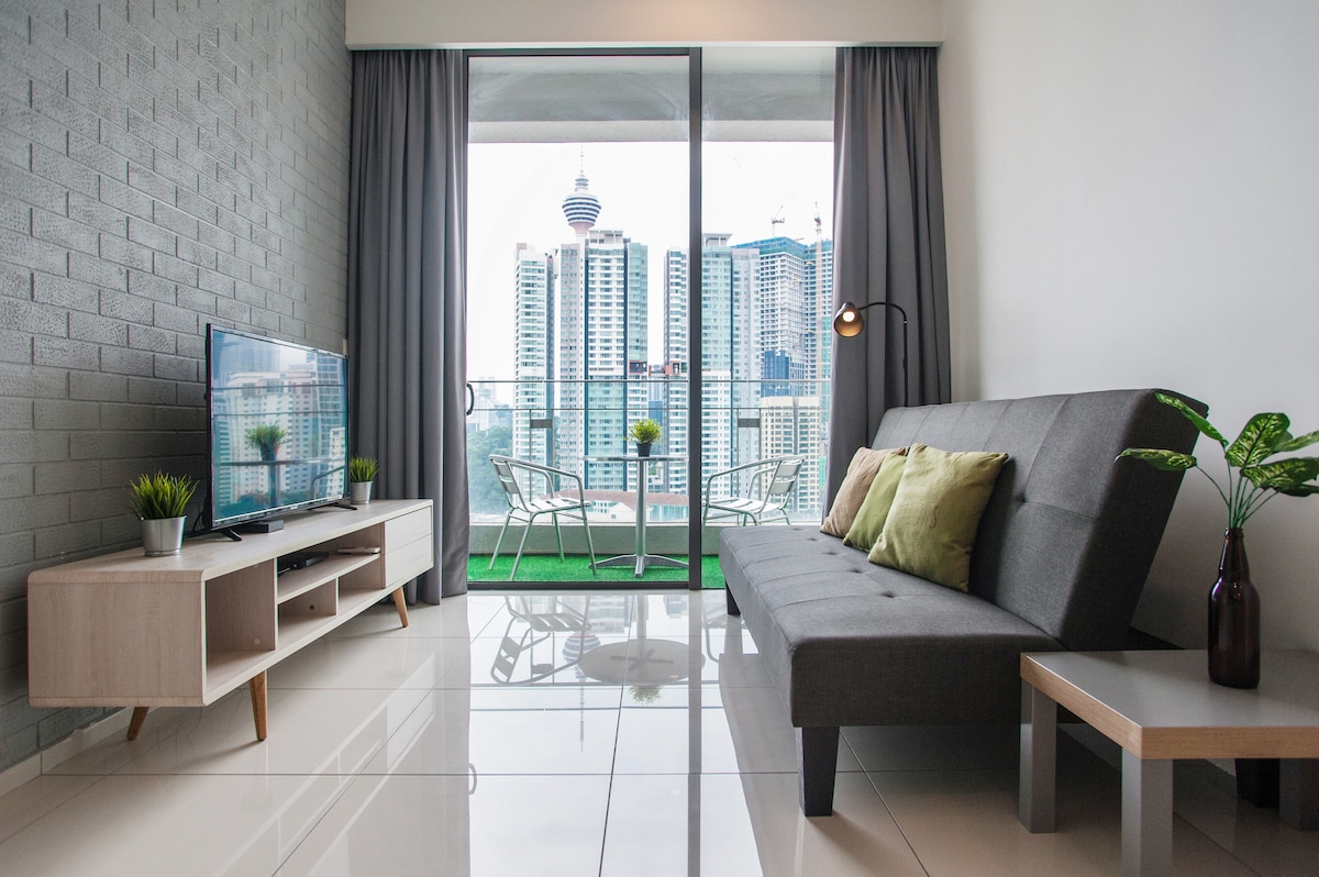 W6 The Robertson 1B1R Bukit Bintang KL （阳台）