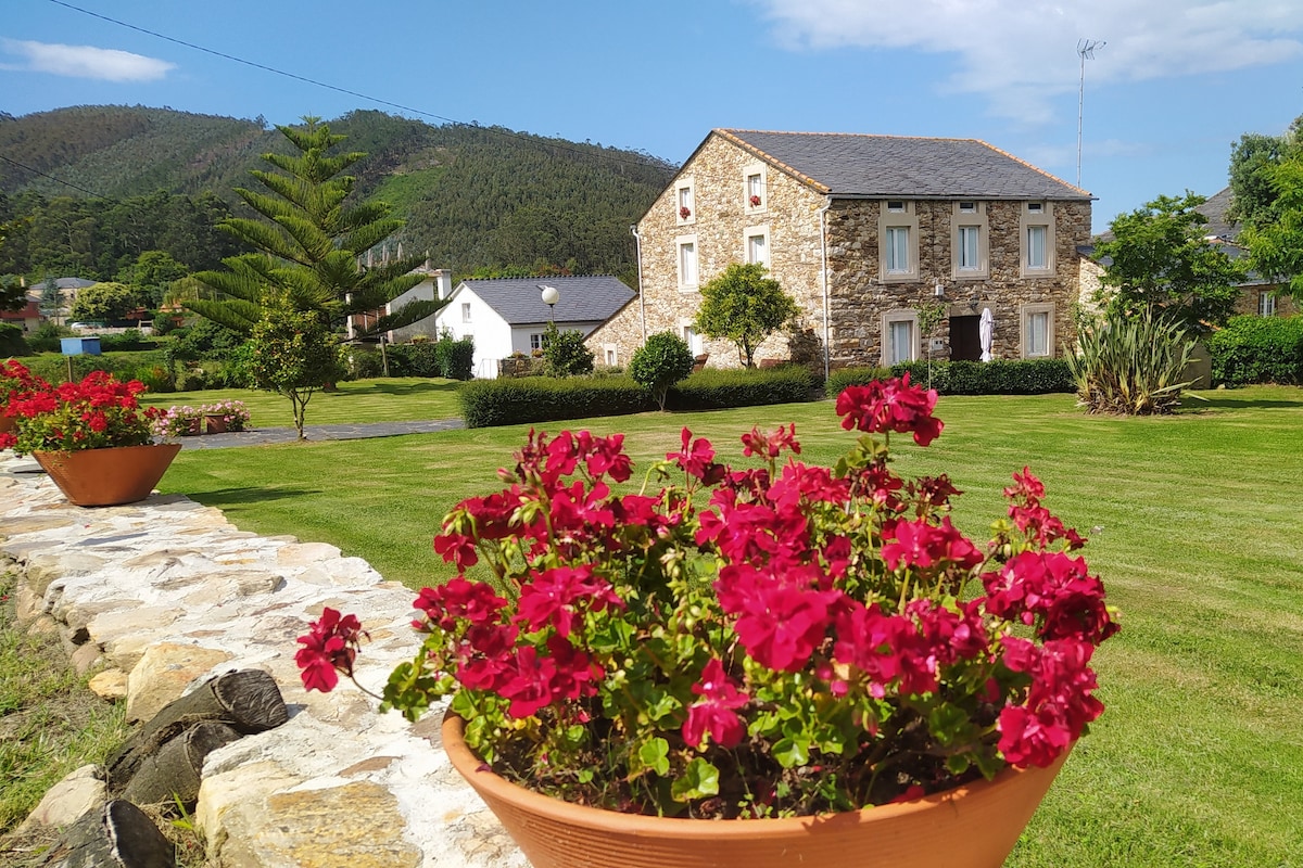 Acogedora casa rural para 7 personas en Foz