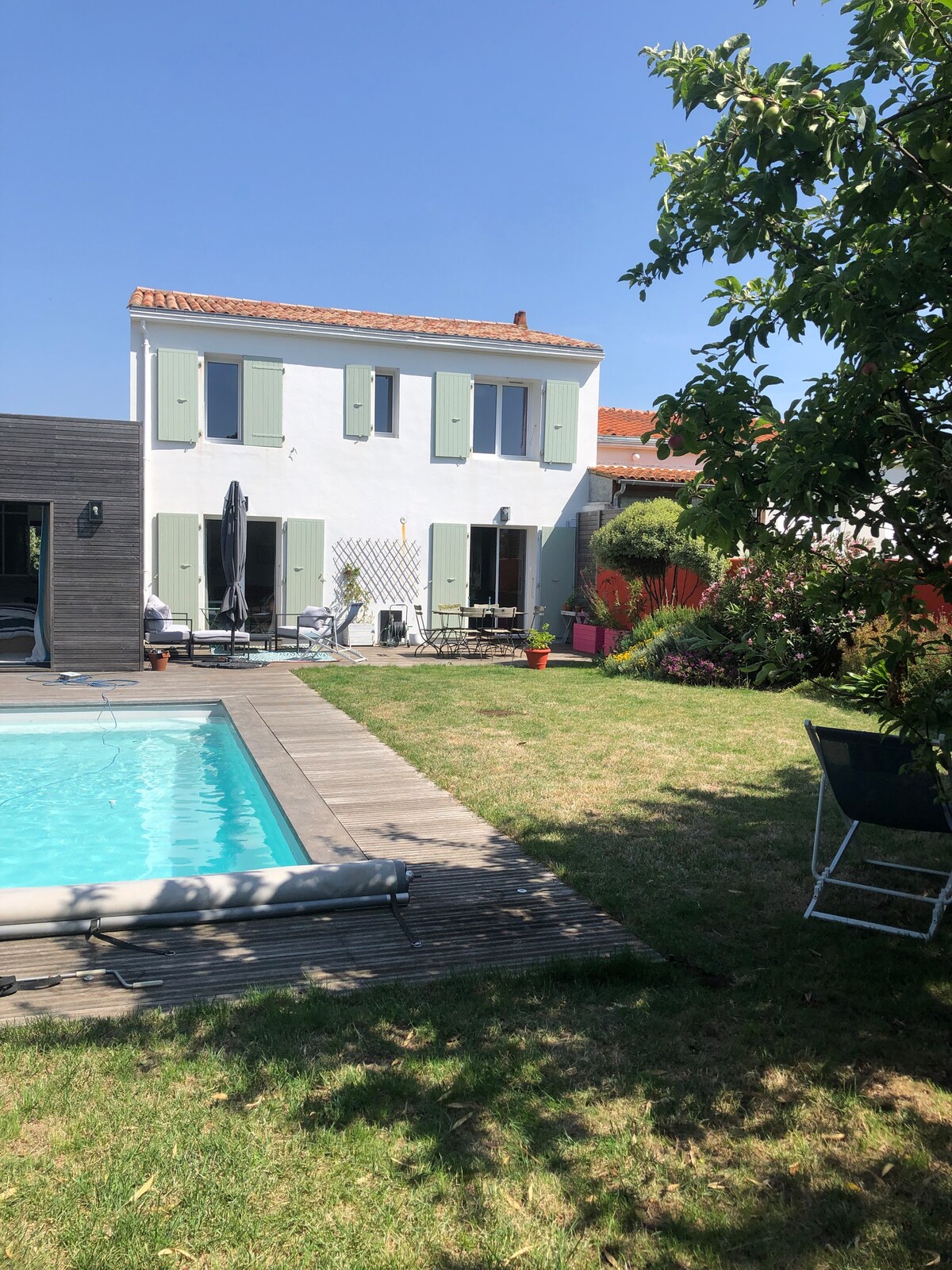 Maison entre La Rochelle et l'île de Ré - Piscine