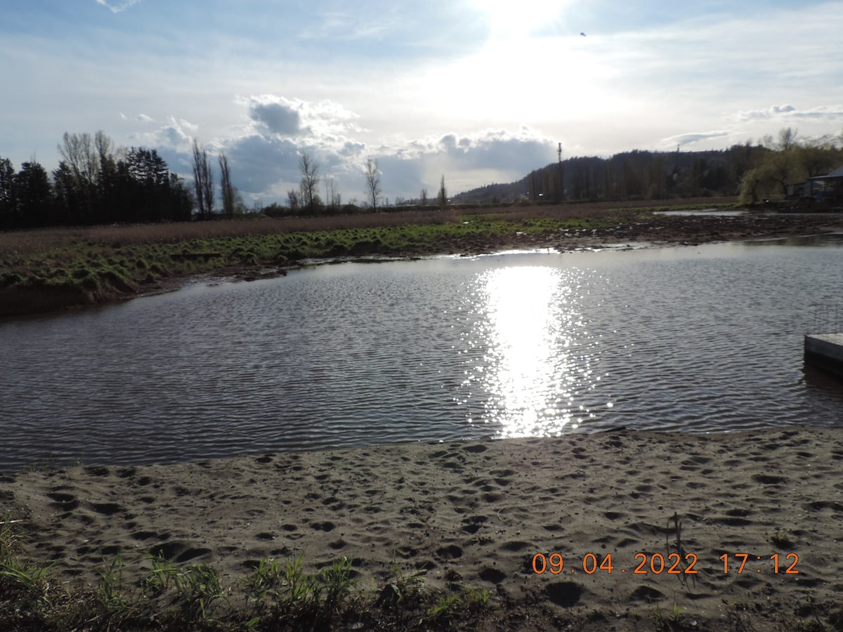 Hatzic Lake水滨小木屋