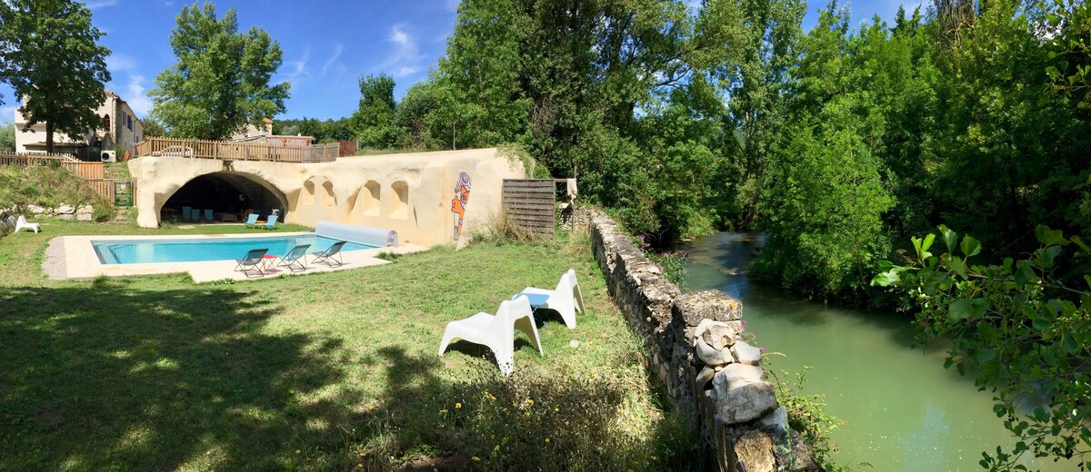 Les pieds dans l'eau - Gîte Vercors - Plage privée