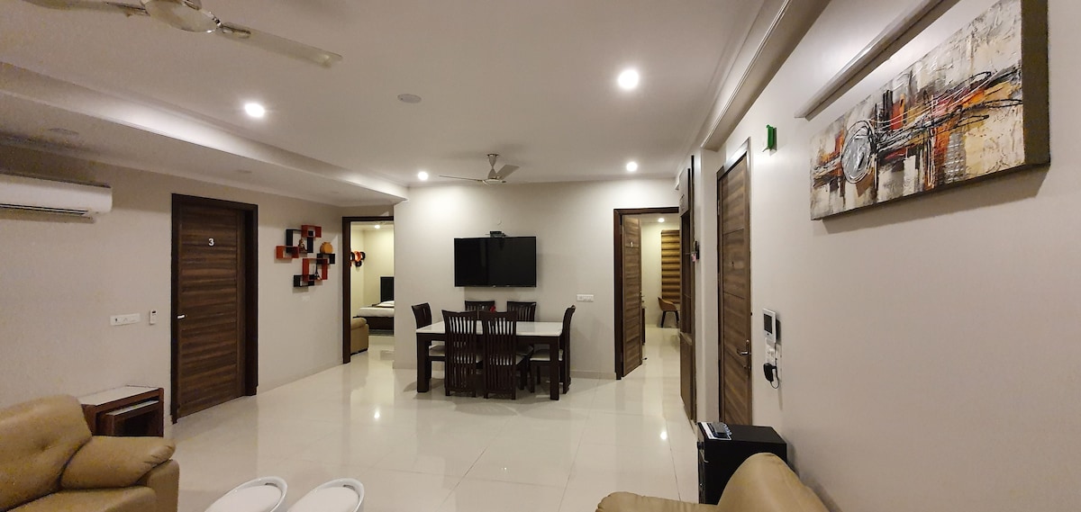 2卧室公寓|靠近德里机场| ICC Dwarka