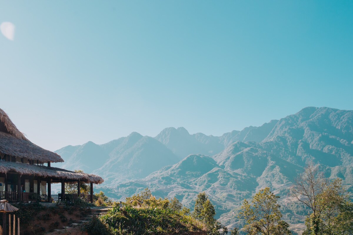 Sapa最好的全景-木屋（ W ）