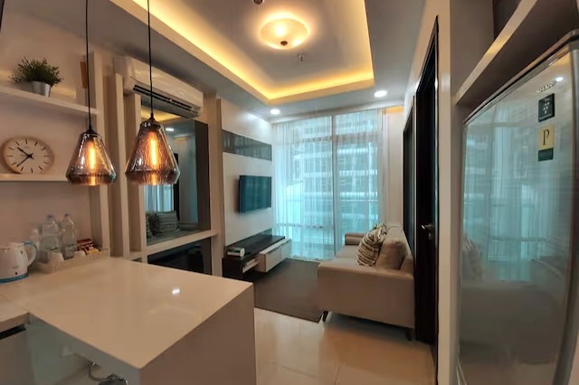 布鲁克林Alam Sutera设施齐全的一卧室公寓