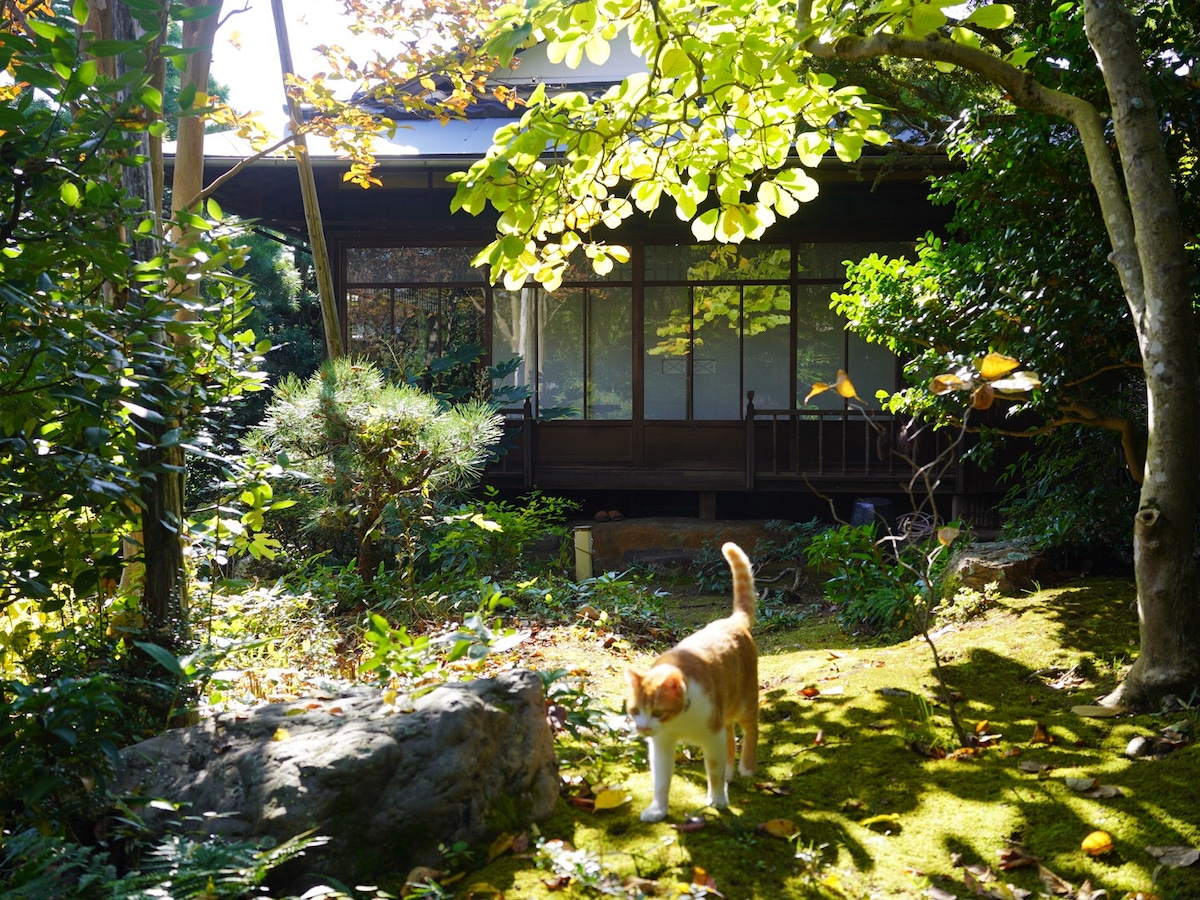 传统的日式房屋，带美丽花园，建于1926年