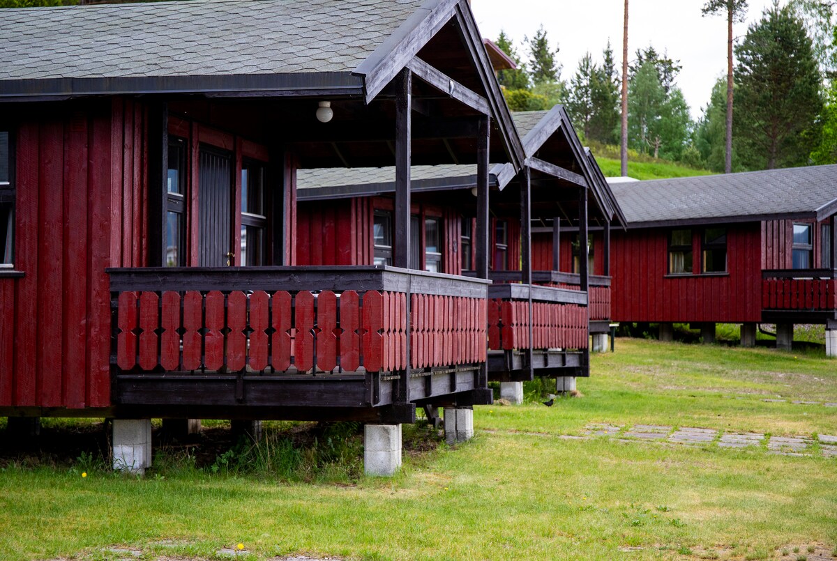 Hytte, badstue og gatekjøkken