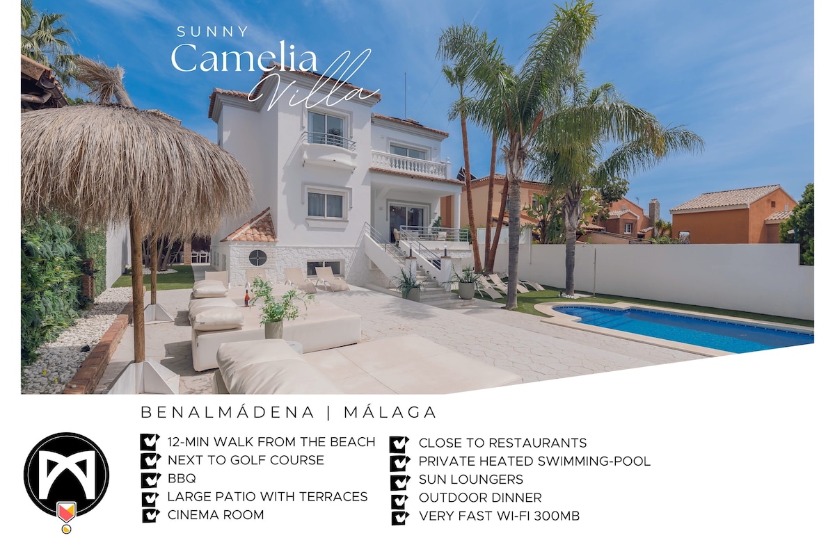 Sunny Camelia Villa by Vacation Marbella