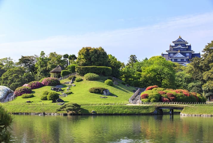 冈山市的民宿