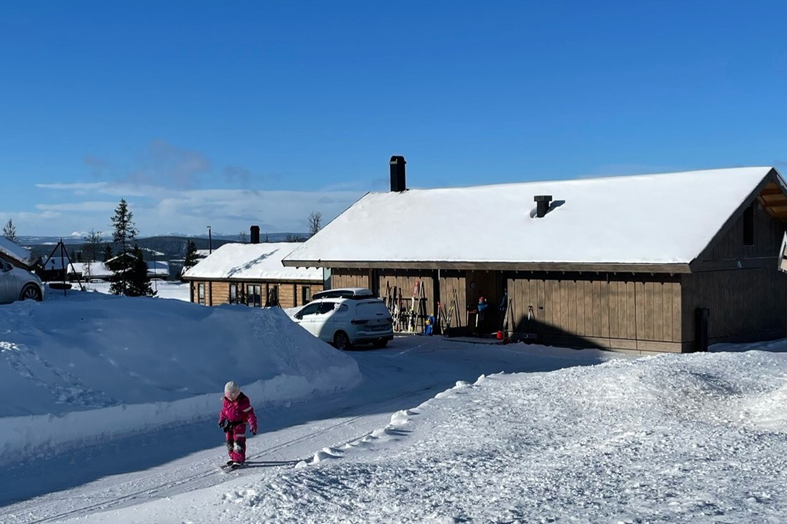 Familiehytte i hjertet av Mosetertoppen på Hafjell