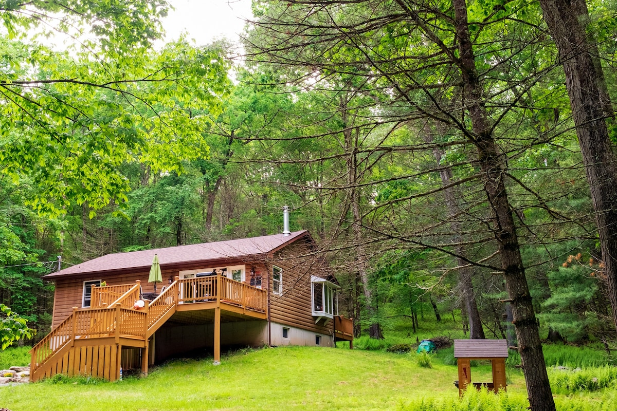 Fern Hill Lodge |温馨舒适，占地20英亩|不收费
