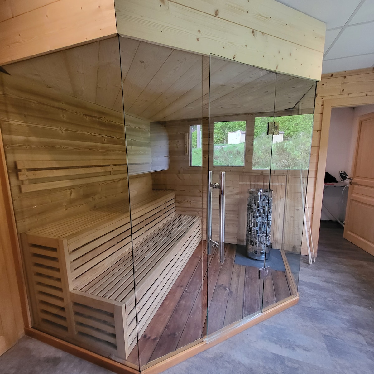 Chalet 15 per Piscine spa sauna air hockey flipper
