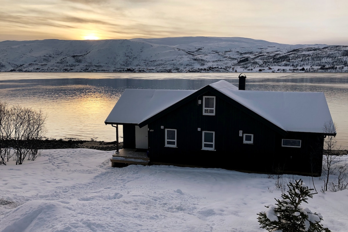 特罗姆瑟（ Tromsø ）海边，可欣赏全景海景