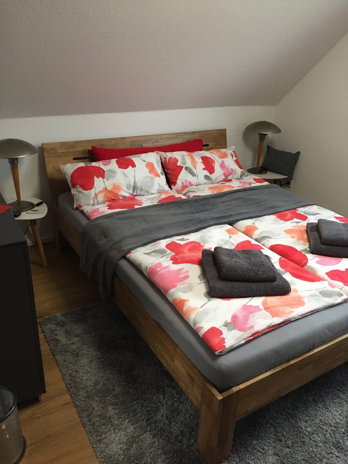 Moderne AirBnB Zimmer - WLAN -电视