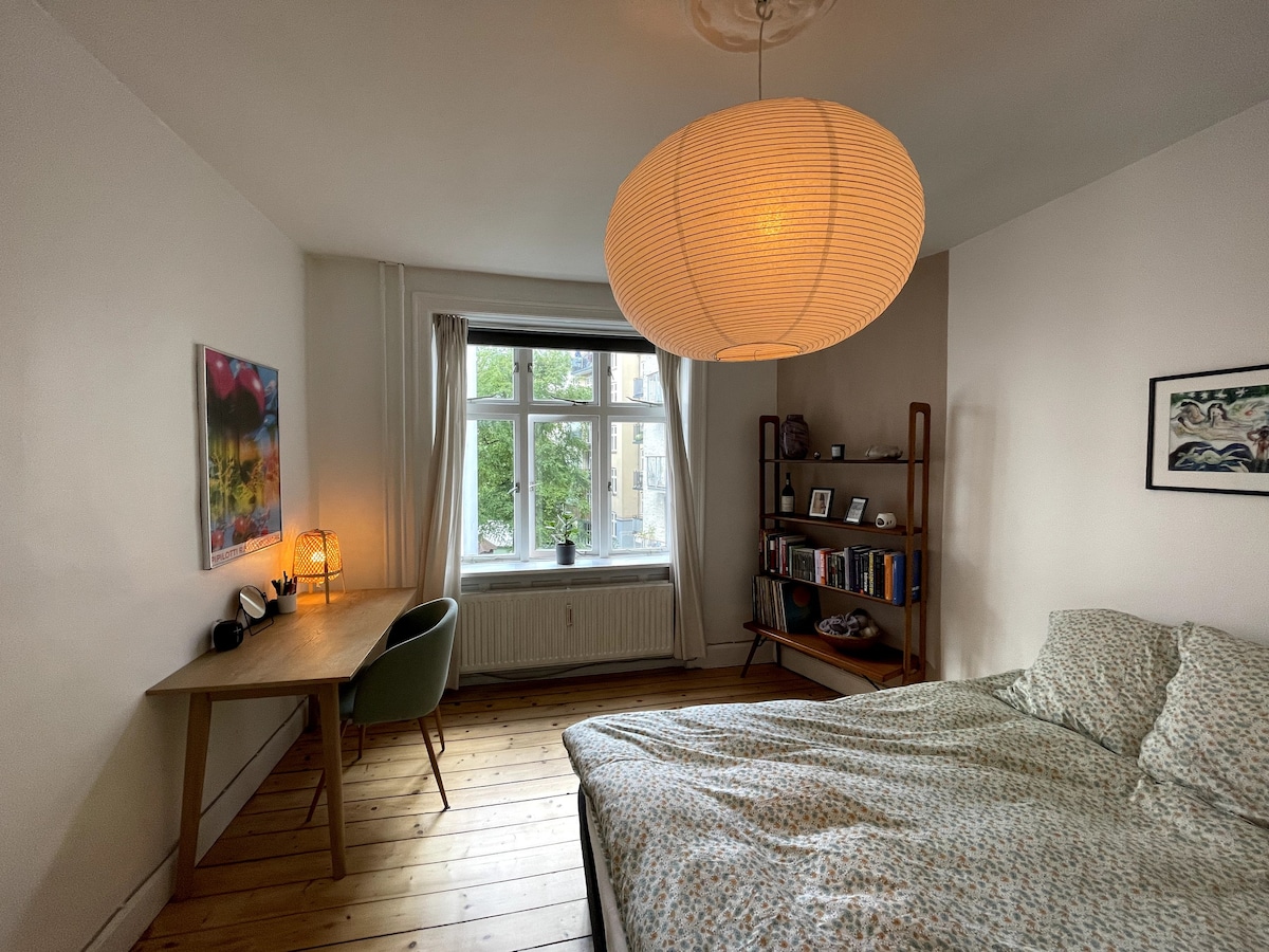 Spacious 2-bedroom apartment situated in Nørrebro