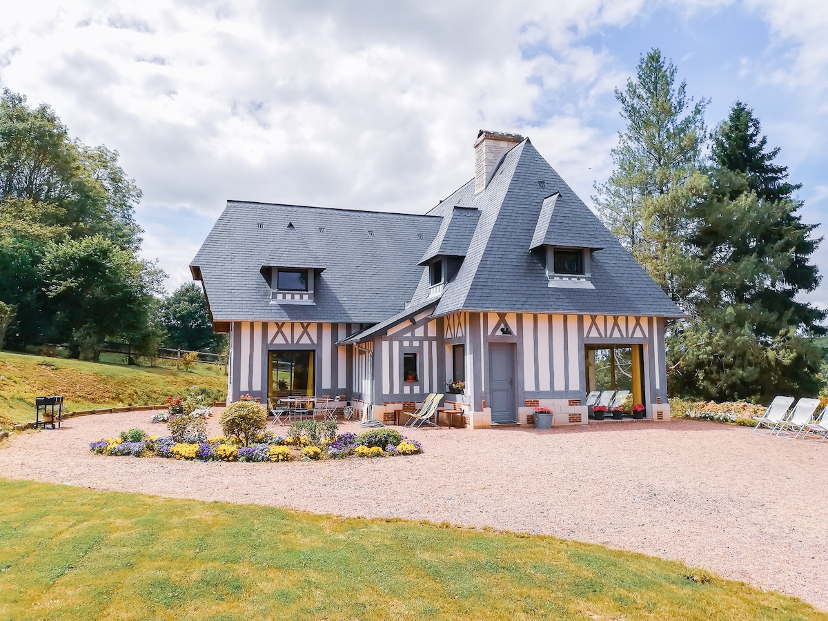 Magnifique maison - piscine - Deauville-Honfleur