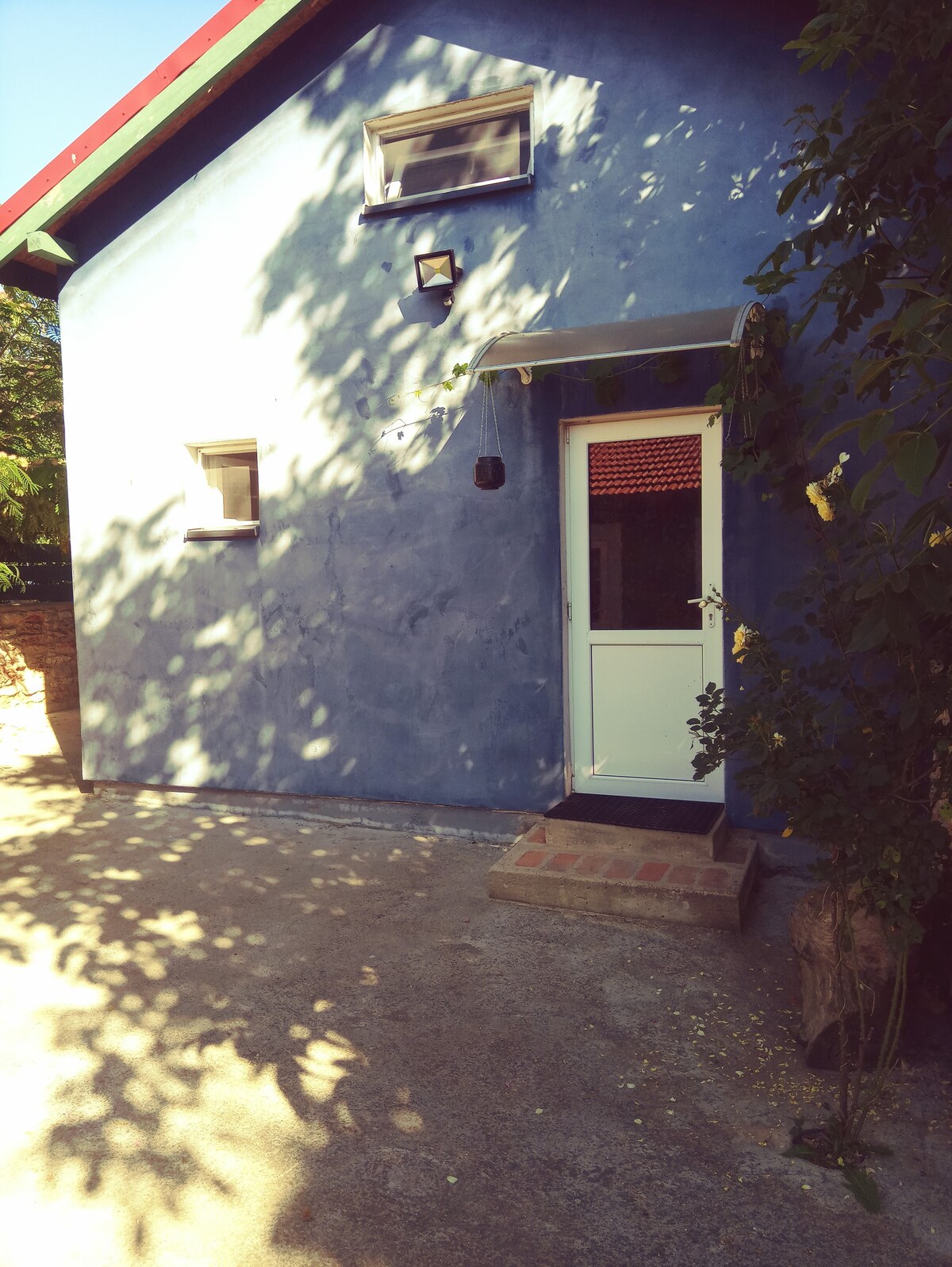 BLUE house