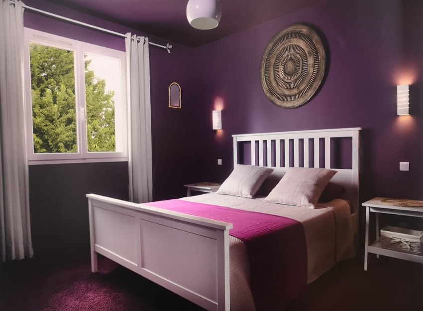 帕那索尔（ Panazol ）的漂亮房间： "紫色房间"