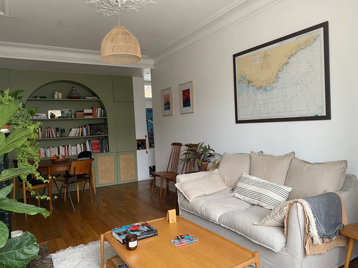 Appartement lumineux Montmartre-Batignolles