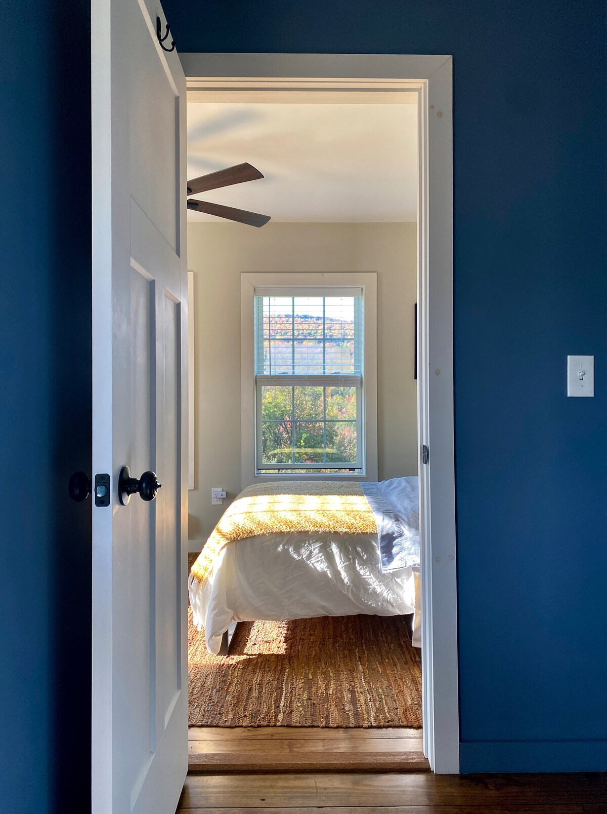 Sunny Bedroom in Modern Barn House