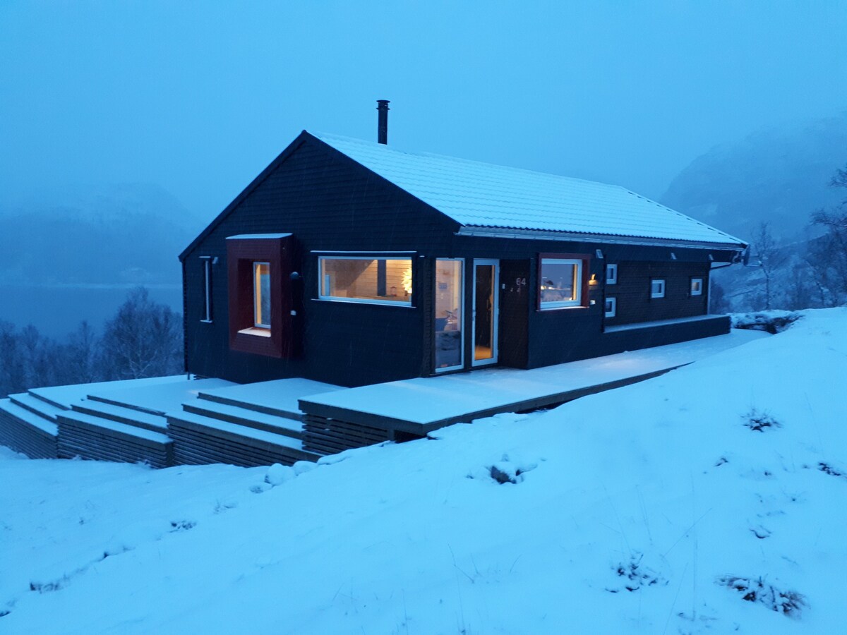 Moderne hytte i Stølsheimen