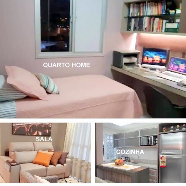 🤩👉 Quarto HOME Central c/wi-fi桌/笔记本电脑