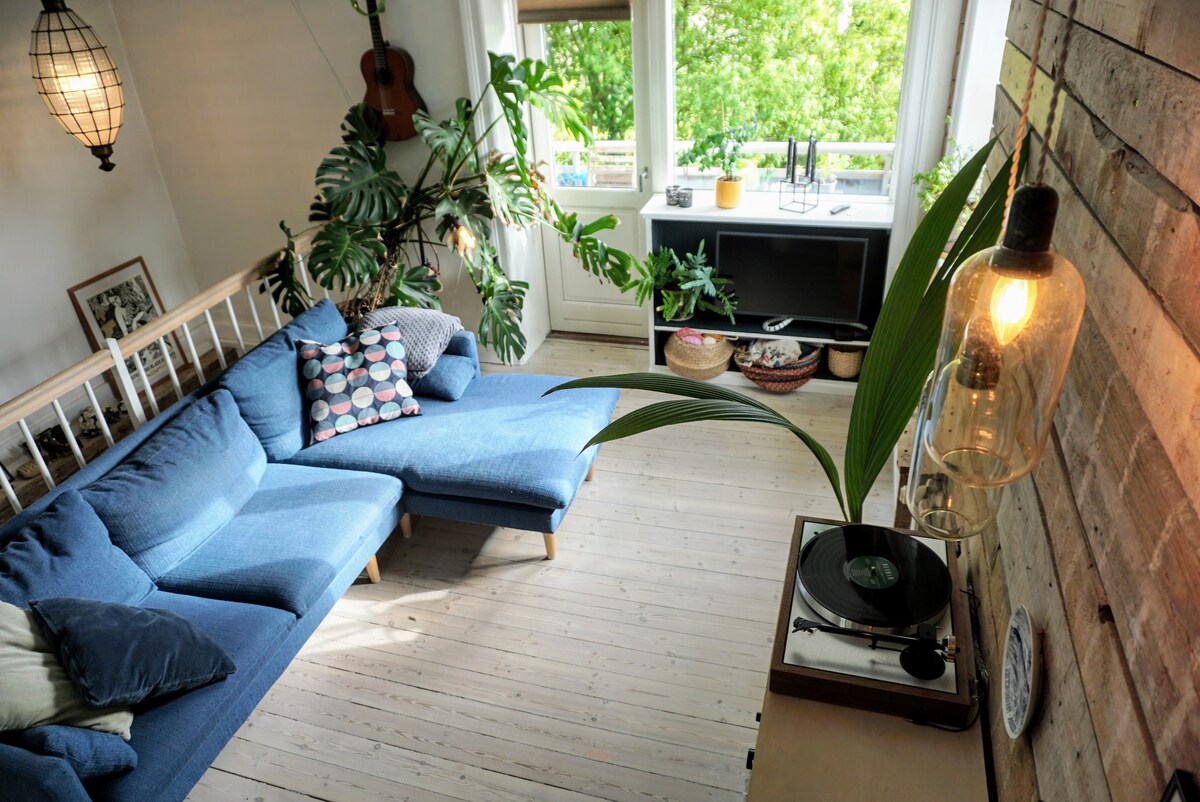 哥本哈根后院适合家庭入住的公寓