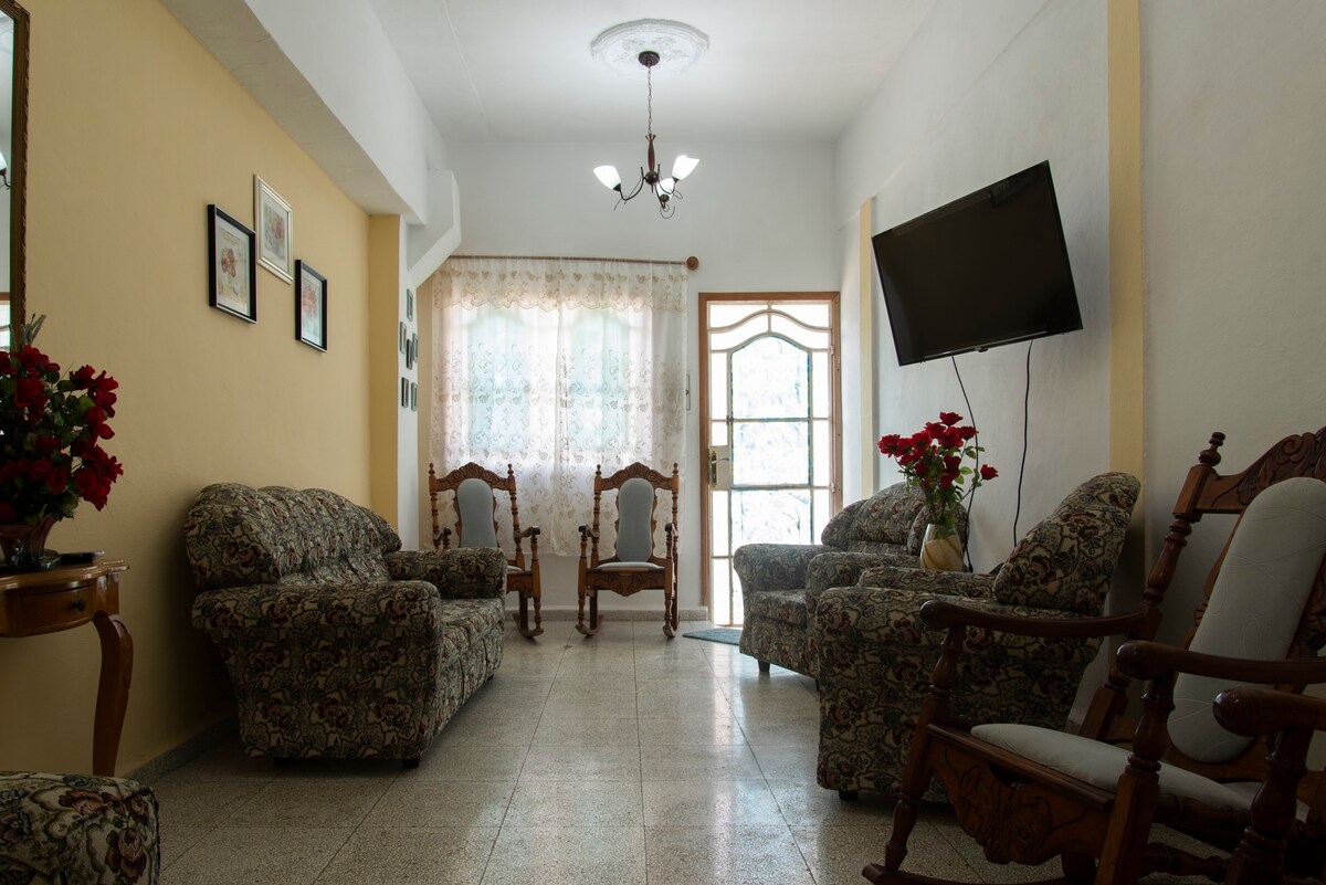 As your home, in the center of Cuba.