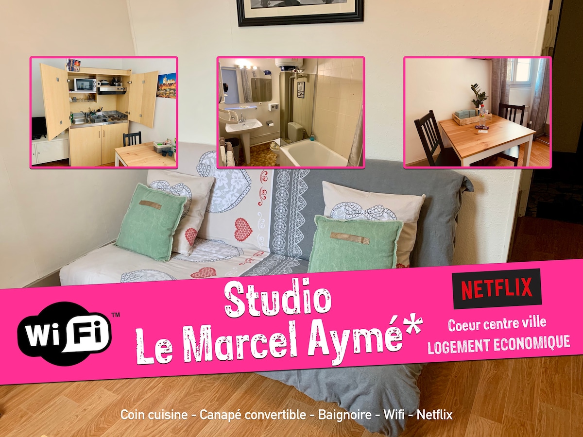 ★ Studio Marcel Aymé★市中心-无线网络Netflix