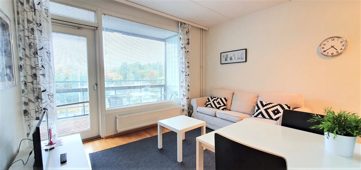 Tammerkoski河畔舒适单卧室公寓