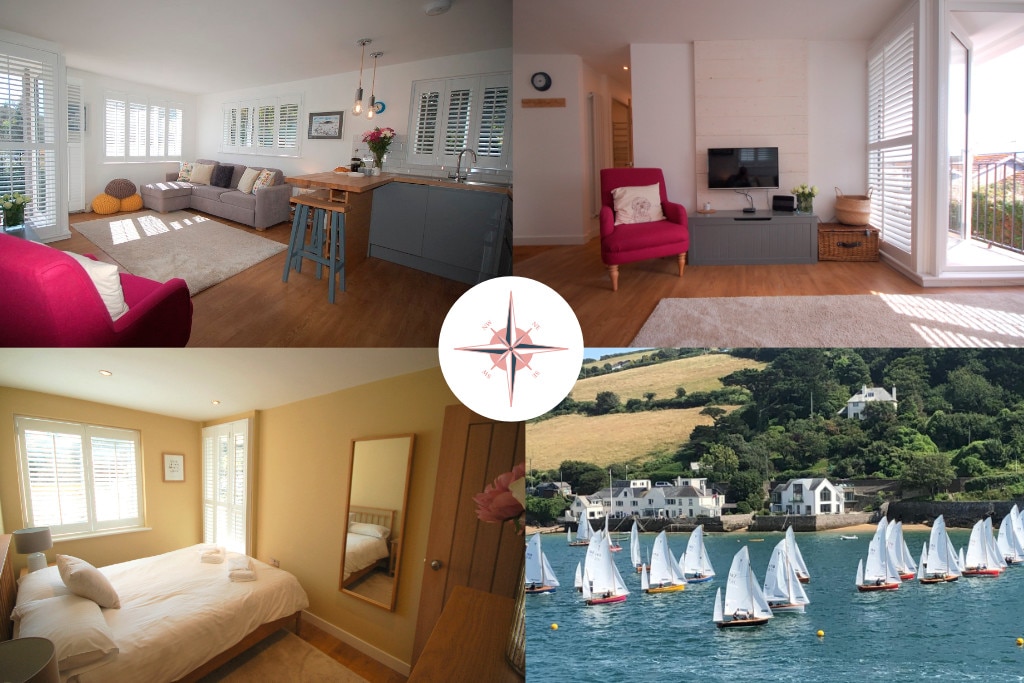 Jack's Stay, stylish apartment, Salcombe, parking